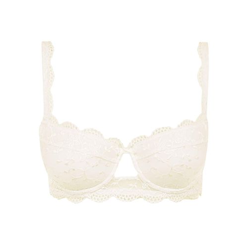 Dirndl-BH NINA VON C. "Balconnet Dirndl BH Silver Edition", Damen, Gr. 80, Cup B, beige (champagner), Obermaterial: 86% Polyamid PA. 14% Elasthan EL., BHs Dirndl-BH