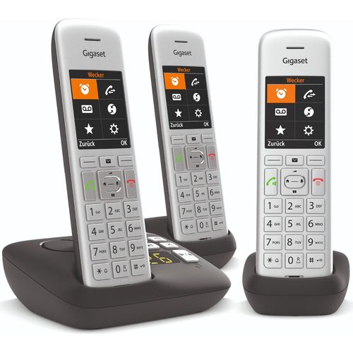 CE575A Trio silber Schnurloses Telefon