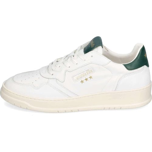 Pantofola d'Oro Sirmione Low White/Dark Green Größe EU 46
