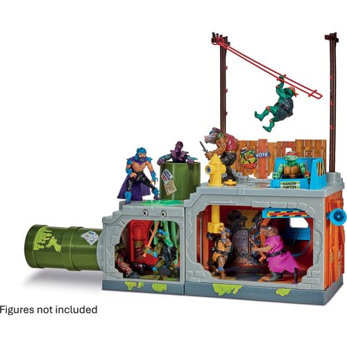 Teenage Mutant Ninja Turtles Gebäude Secret Sewer Lid Playset Mutant Module 30 cm