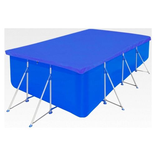 Poolabdeckungen 2 Stück PE Rechteckig 90 g/m² 540x270 cm Poolabdeckung zur Erwärmung des Poolwassers