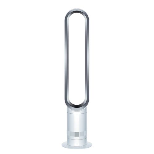Turmventilator DYSON "Dyson Coolᵀᴹ Turmventilator AM07 (Weiß/Silber)", weiß (weiß, silber), B:19cm H:100,7cm T:23cm, Ventilatoren, Turmventilator