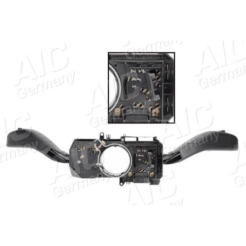 AIC Wischerschalter Lenkstockschalter Blinkerschalter 75208 Wischerschalter,Lenkstockschalter,Blinkerschalter schwarz für SKODA VW VAG 6Q0953503EA 6Q0