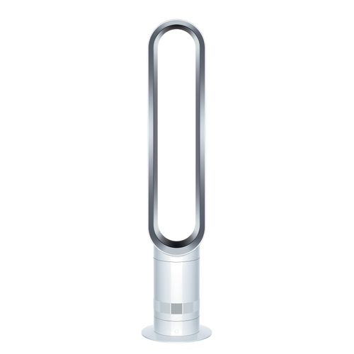Turmventilator DYSON "Dyson Coolᵀᴹ Turmventilator AM07 (Weiß/Silber)", weiß (weiß, silber), B:19cm H:100,7cm T:23cm, Ventilatoren, Turmventilator