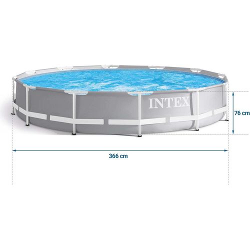Rahmen-Gartenpool 366 x 76 cm 4-in-1 INTEX 26712