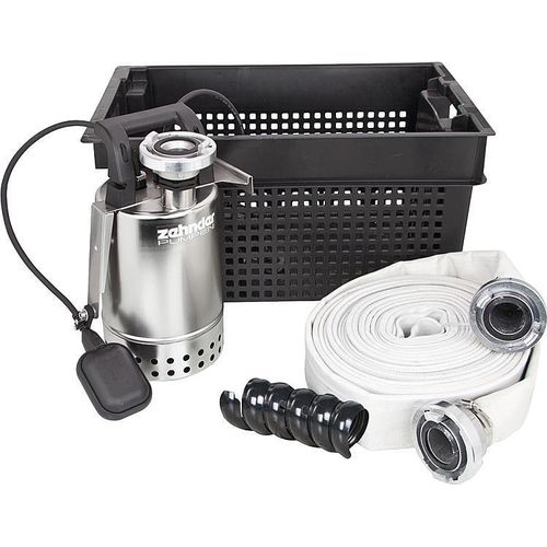 Zehnder Flutset Flut Set Tauchpumpe Hochwasserschutz Wasserpumpe Pumpe 9500 l/h