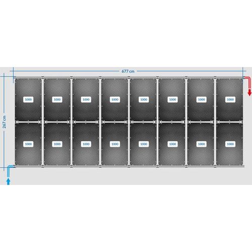 OKU Solarabsorber Pool-Solarheizung SET 32a - 16 Absorber