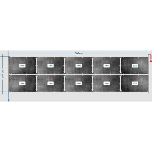 OKU Solarabsorber Pool-Solarheizung SET 20a - 10 Absorber