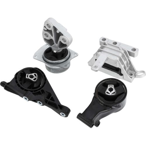 Motor Motor Trans Mount Set, Motor Motor Mount Set, für Buick Regal 2011-2013, Nr. 13227773, Silber Schwarz, 1 Set.