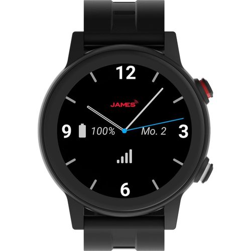 James R9 Seniorenuhr Gesundheitsuhr Fitnessuhr Notrufuhr mit SOS Knopf