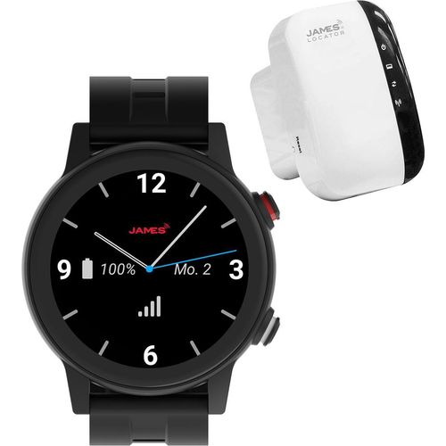 James R9 Seniorenuhr Gesundheitsuhr Fitnessuhr Notrufuhr mit SOS Knopf