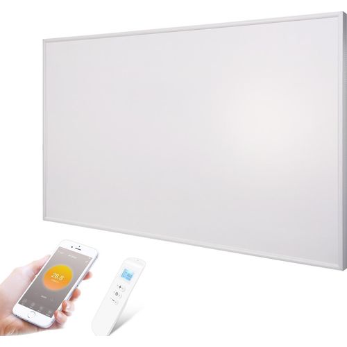 Infrarotheizung - Weiß - 1000W, 70 x 120 cm
