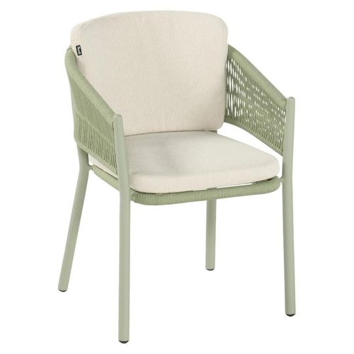 Dining Gartenstuhl Altea | Grün | Aluminium und Rope | Hartman