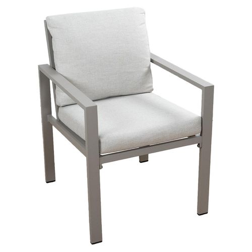 Dining Gartenstuhl Lumo | Beige | Camel | Aluminium