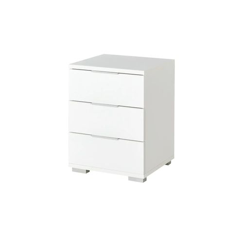 Nachtkommode Celina - weiß - 46 cm - 61 cm - cm 42,0 - Sconto