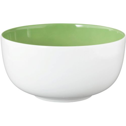 Schüssel SELTMANN WEIDEN "Liberty - Meadow Grasses green", grün (weiß, grün), B:17,7cm H:8,9cm L:17,7cm T:17,7cm Ø:17,7cm, Porzellan, Schüsseln, Schüssel, Foodbowl 17,5 cm