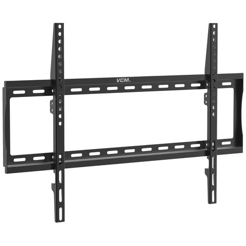 VCM TV-Wandhalterung "TV VESA Wandhalterung Halter starr B-FX600", schwarz, B:65cm T:3cm, Gerätehalterungen, TV-Wandhalterung