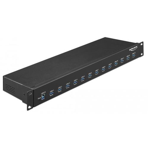 Delock 19 Industrie Hub 13 x USB 3.1 Gen 1 Typ-A
