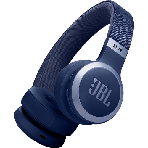 JBL Live 670 NC – Bluetooth On-Ear-Kopfhörer mit Noise-Cancelling, Blau
