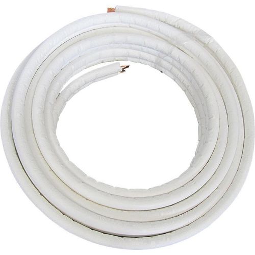 Bosch Kältemittelleitung-Doppelrohr Kupfer 1/4" 1/2" Länge=10m Doppelrohrleitung