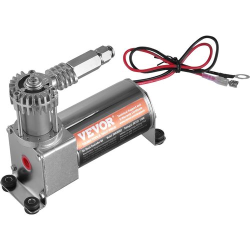 VEVOR Luftdruckdämpfer-Set 12 V 100 PSI für Fahrzeugluftkompressoren, Einzel-Eingangssystem, geeignet für Lastwagen und Transportfahrzeuge