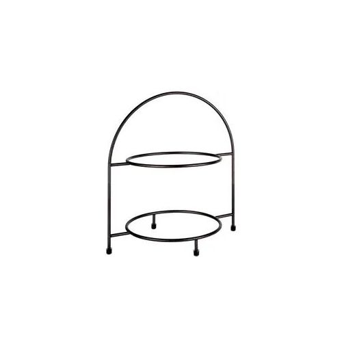 Etagere APS "Industrial", schwarz, B:19,5cm H:30cm L:29cm Ø:18cm, Metall, Servierplatten, Etagere, der perfekte Helfer am Buffet