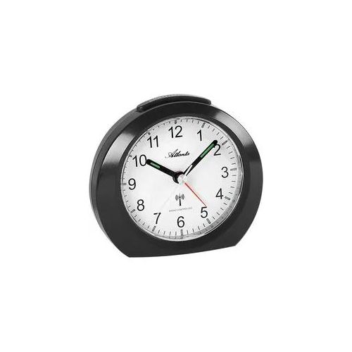 Funkwecker ATLANTA, schwarz, Wecker, Funkwecker