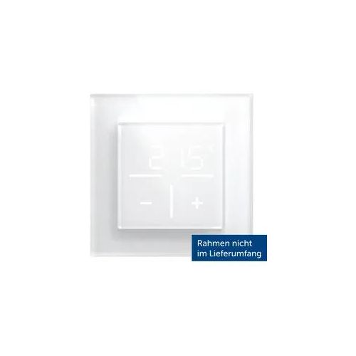 HOMEMATIC IP Smart-Home-Zubehör "Glas-Wandthermostat", weiß, B:12,5cm H:5cm T:12,5cm, Smart-Home-Stationen