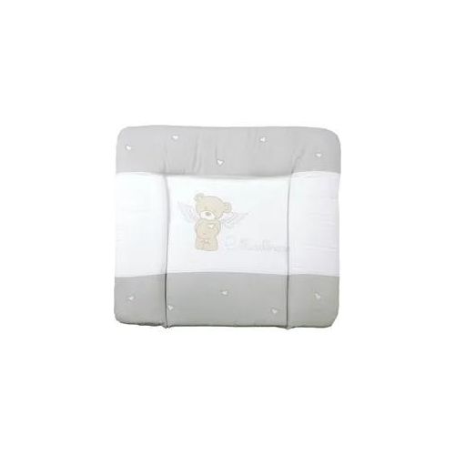 Wickelauflage ROBA "85 x 75 cm", grau (heartbreaker), B:85cm L:75cm, Baumwolle, Polyester, Wickelauflagen, Wickelauflage