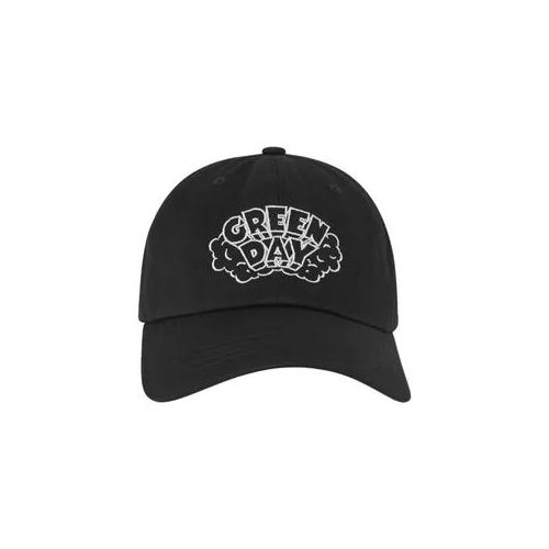 Flex Cap MERCHCODE "Merchcode Green Day Dookie Logo Dad Cap", Gr. onesize, schwarz, 100% Baumwolle, Caps