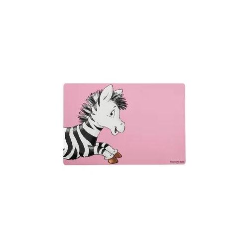 Platzset RITZENHOFF & BREKER "Platzset Happy Zoo 45 x 30 cm", pink (zebra), Platzsets
