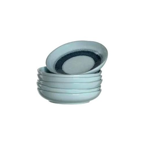 Suppenteller LEONARDO "Suppenteller Matera ø 20.7 cm 6er Set", blau, Speiseteller