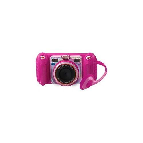 Kinderkamera VTECH "KidiZoom Duo Pro", pink, Fotokameras, KinderB:16,5cm H:9cm T:5,8cm, inkluisve Kopfhörer, B:16,5cm H:9cm T:5,8cm