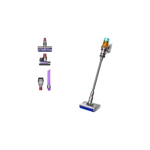 DYSON Nass-Trocken-Akkusauger "Dyson V12s Detect Slim Submarine", gelb, glanz nickel, B:25,3cm H:124,7cm T:25,7cm, Akkusauger