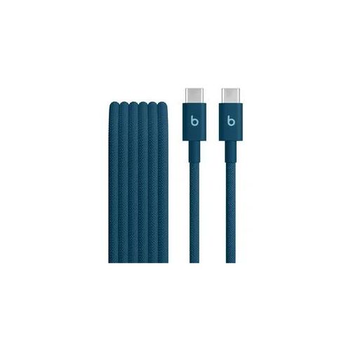 APPLE USB-Kabel "USB-C auf USB-C Gewebtes Kabel", blau (nitro navy), 150cmcm, 60 kW, Kabel