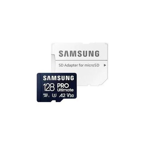 SAMSUNG Speicherkarte "Pro Ultimate", blau, 128 GB, Speicherkarten
