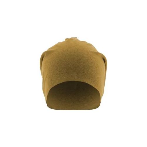 Beanie MSTRDS "MSTRDS Unisex Heather Jersey Beanie", Herren, Gr. onesize, gelb, Baumwolle, Mützen Beanie