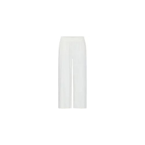 Loungehose OXMO "Loungehose OXNInna Linen Mix", Damen, Gr. 40, N-Gr, beige (marshmallow), Obermaterial: 80% Viskose LENZING LenzingCV. 20% Leinen LI., Hosen Loungehose