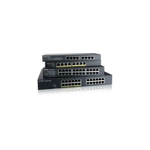 ZYXEL Netzwerk-Switch "GS1915-24E", grau, B:22,5cm H:7cm T:32,5cm, Netzwerk-Switches