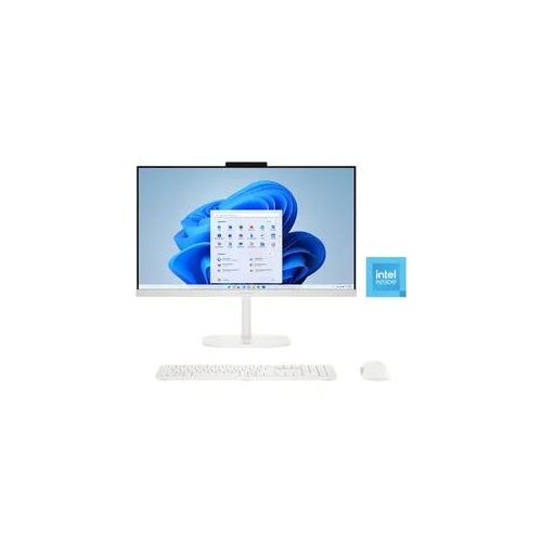 HP All-in-One PC "24-cu0211ng", cashmere weiß, Windows 11, 8 GB RAM 512 GB SSD, Desktop-PCs