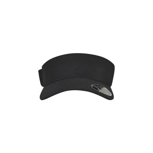 Visor FLEXFIT "Flexfit Unisex 110 Visor", Herren, Gr. onesize, schwarz, 97% Polyester, 3% Elasthan, unifarben, Caps Visor