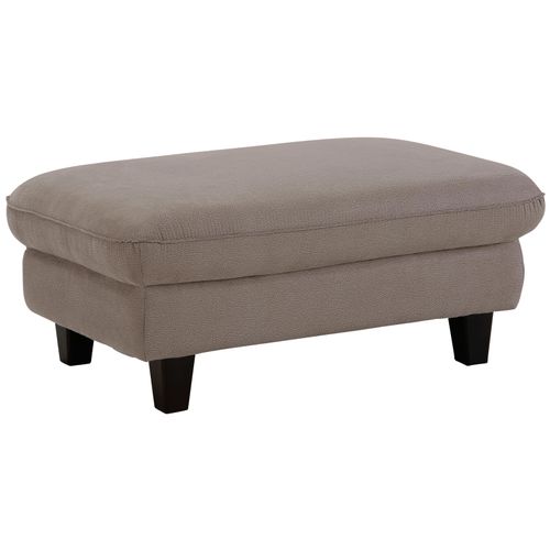 Hocker HOME AFFAIRE "Pilot", mud, B:101cm H:46cm T:65cm, 100% Polyester, Feinstruktur: 75000 Scheuertouren, Struktur 35000 Scheuertouren, Microfaser 40000 Scheuertouren, Hocker, Hocker