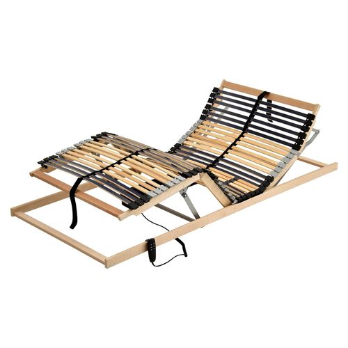 Elektrischer Lattenrost 39 Latten 7 Zonen 100x190 cm