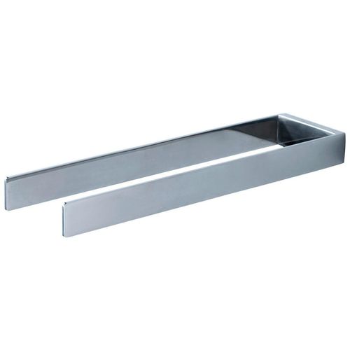 Handtuchhalter, Edelstahl, Metall, eckig, 32x3x8.2 cm, Made in Germany, Badaccessoires, Duschzubehör, Handtuchhalter