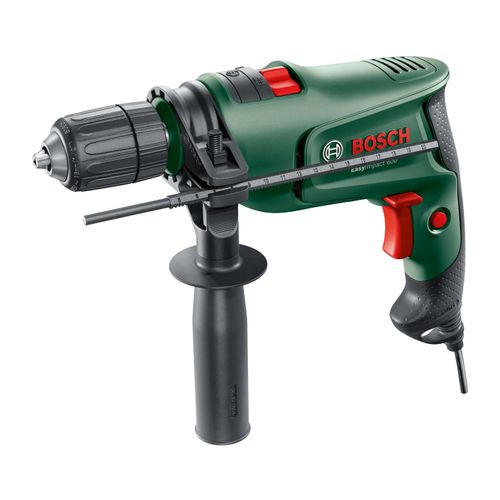 Schlagbohrmaschine BOSCH HOME & GARDEN "EasyImpact 600", blau, Bohrmaschinen
