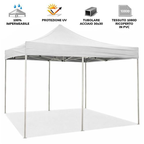 Gazebo 3x6 faltbarer Gartenpavillon aus Eisen für Markt und Messe Bower