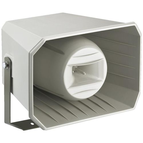 MONACOR Hornlautsprecher 2Weg 100V/8Ohm 114dB 150-15000Hz IP66 hgr IT-250TW