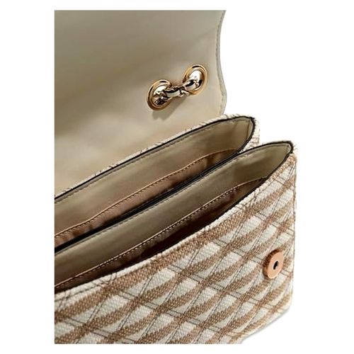 Umhängetasche Giully II 2 Fächer Umwandlungsflap Taupe Multi