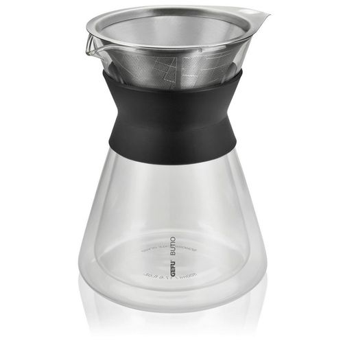 Gefu Kaffeebereiter, Metall, Kunststoff, Glas, 0,5 L, 20 cm, Kaffee & Tee, Tee- & Kaffeezubereitung, Kaffeebereiter