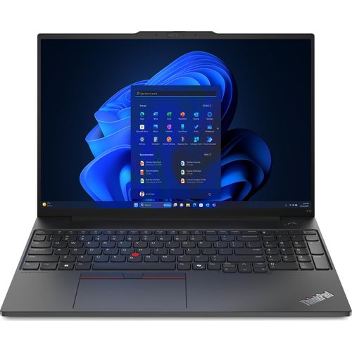 Lenovo ThinkPad E16 Gen 2 21M5 - AMD Ryzen 7 7735HS / 3.2 GHz - Win 11 Pro - Radeon 680M - 16 GB RAM - 512 GB SSD TCG Opal Encryption 2, NVMe - 40.6 cm (16")